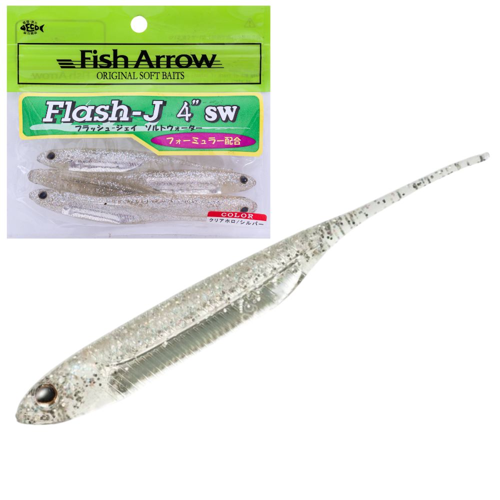 FISH ARROW Soft Bait Lure Saltwater Serie FLASH-J 4” SW - Image 7