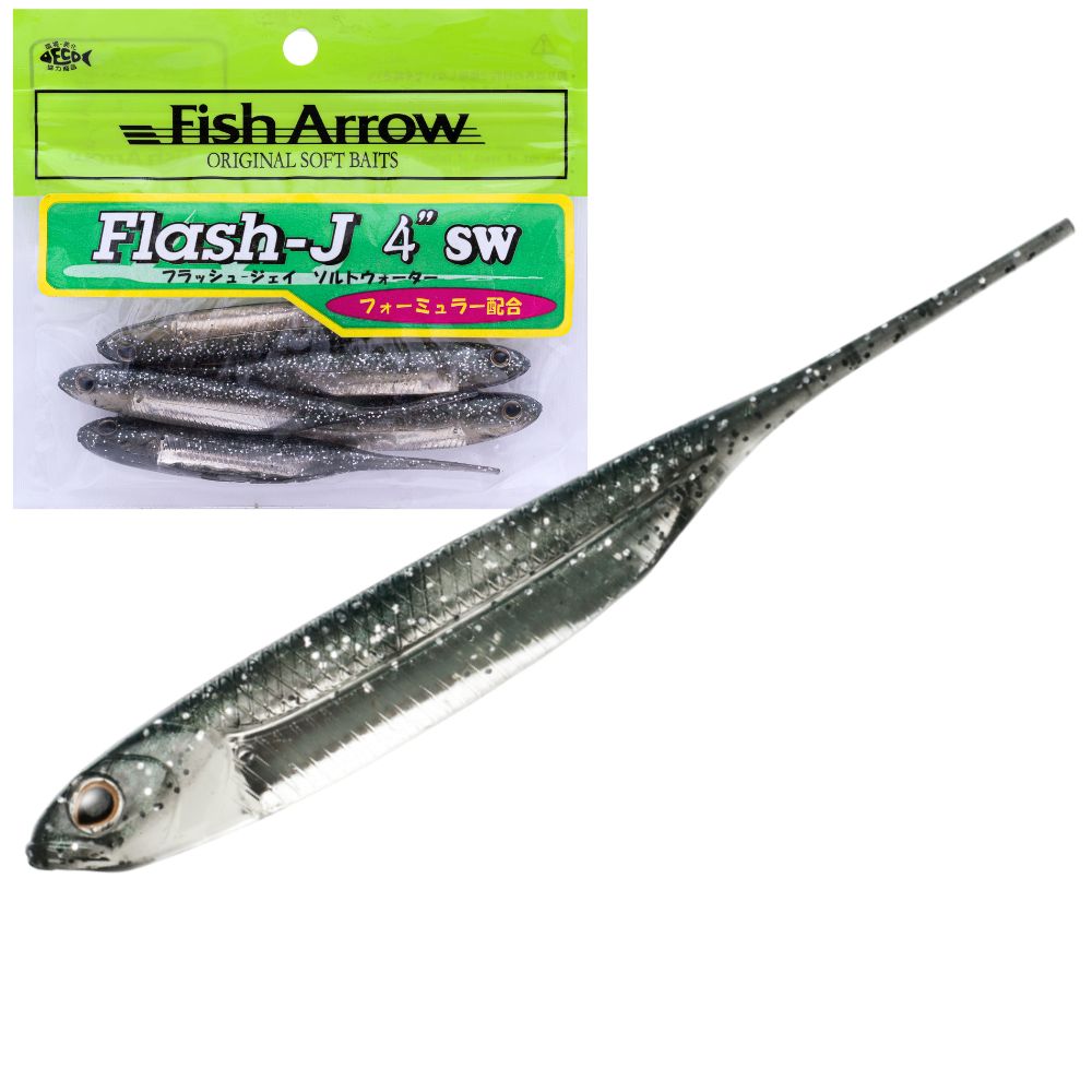 FISH ARROW Soft Bait Lure Saltwater Serie FLASH-J 4” SW - Image 6