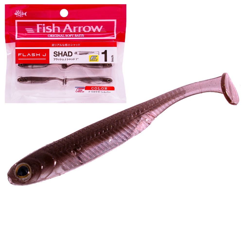 FISH ARROW Finesse Fishing Soft Bait Lure FLASH-J SHAD 1” - Image 7