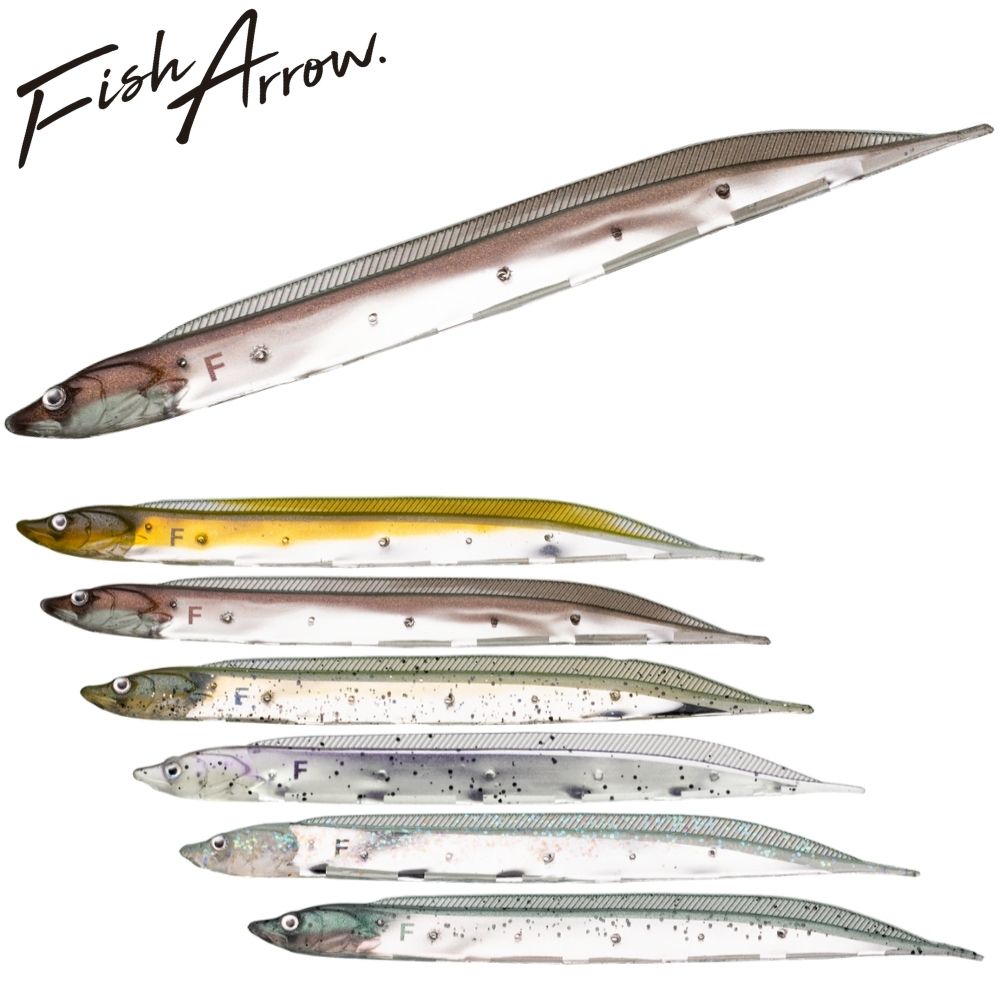 FISH ARROW Freshwater Finesse Fishing Soft Bait Lure SHIRAUO 3”