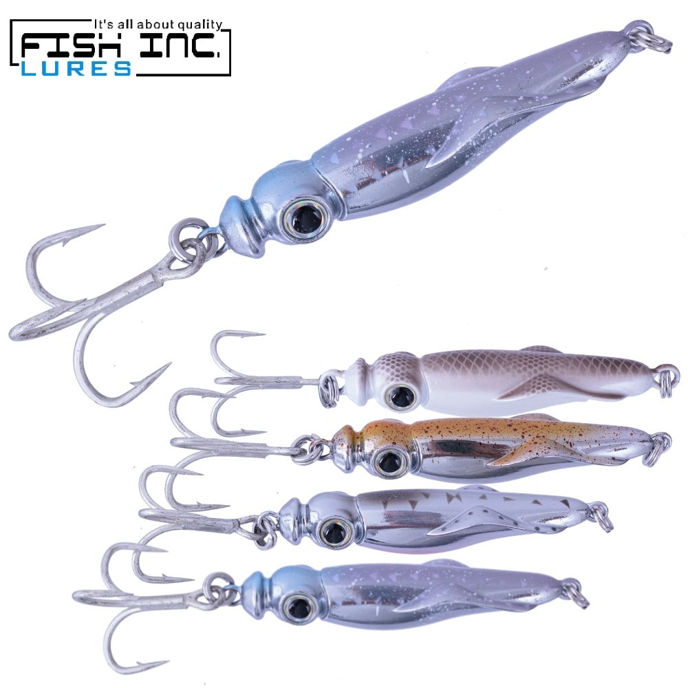 FISH INC. Saltwater Casting Metal Jig Lure SQUIDEE 41