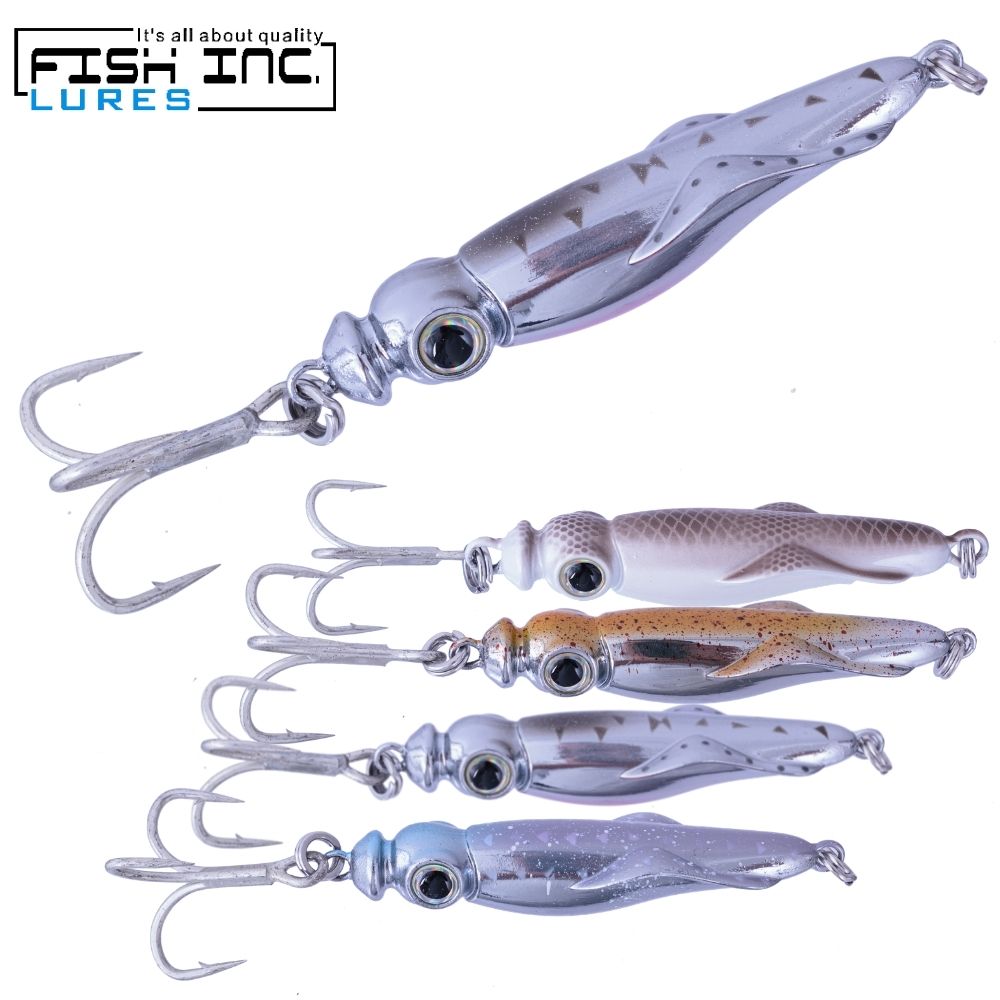 FISH INC. Saltwater Casting Metal Jig Lure SQUIDEE 68