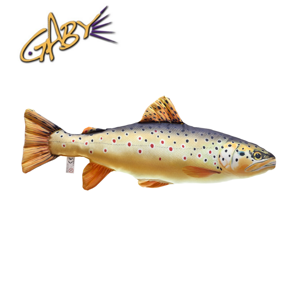 Gaby Fish Pillow,Decoration & Toy THE BROWN TROUT 62cm