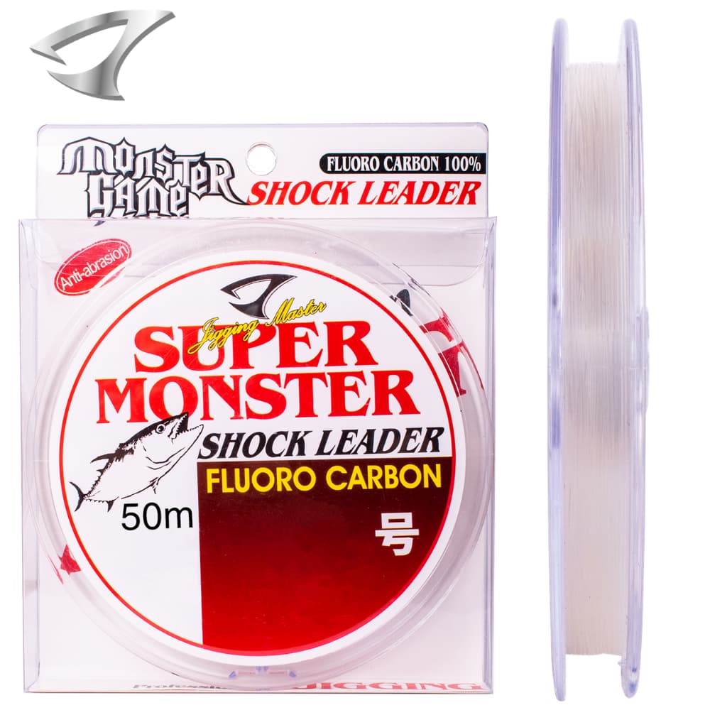 JIGGING MASTER Fluoro Carbon Shock Leader Super Monster 50m