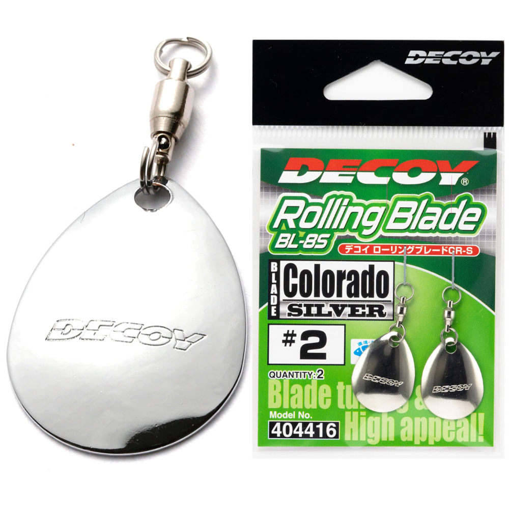 DECOY Blade Tunning Rolling Colorado Blade Silver BL-8S