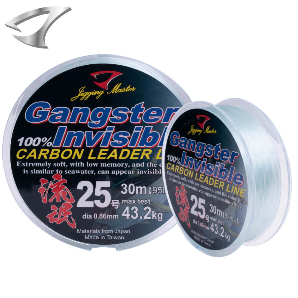 JIGGING MASTER Fluoro Carbon Shock Leader Line Gangster Invisible