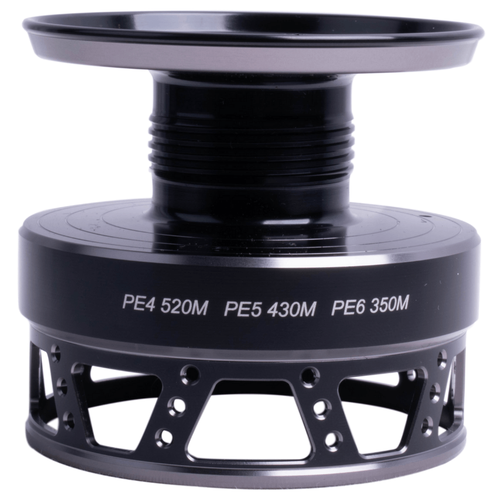 JIGGING MASTER Spare Spool For JM Spinning Reel 8000H/16000S Black/Gray