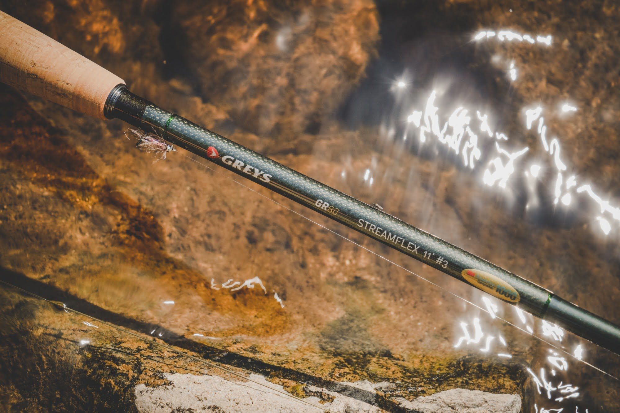 GREYS GR80 Streamflex 9ft Trout Fly Fishing Rod - Image 4