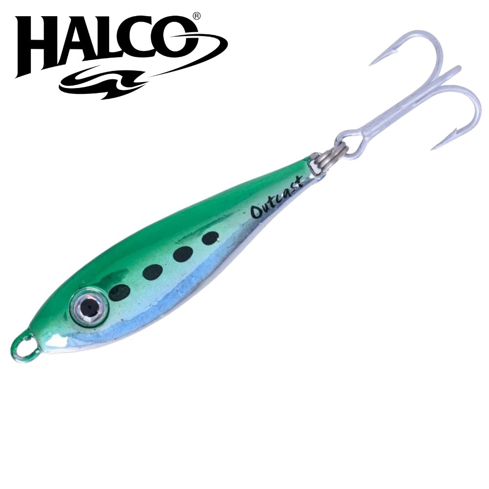HALCO Rear Weighted Baitfish/Profiled Metal Jig Lure OUTCAST 20g