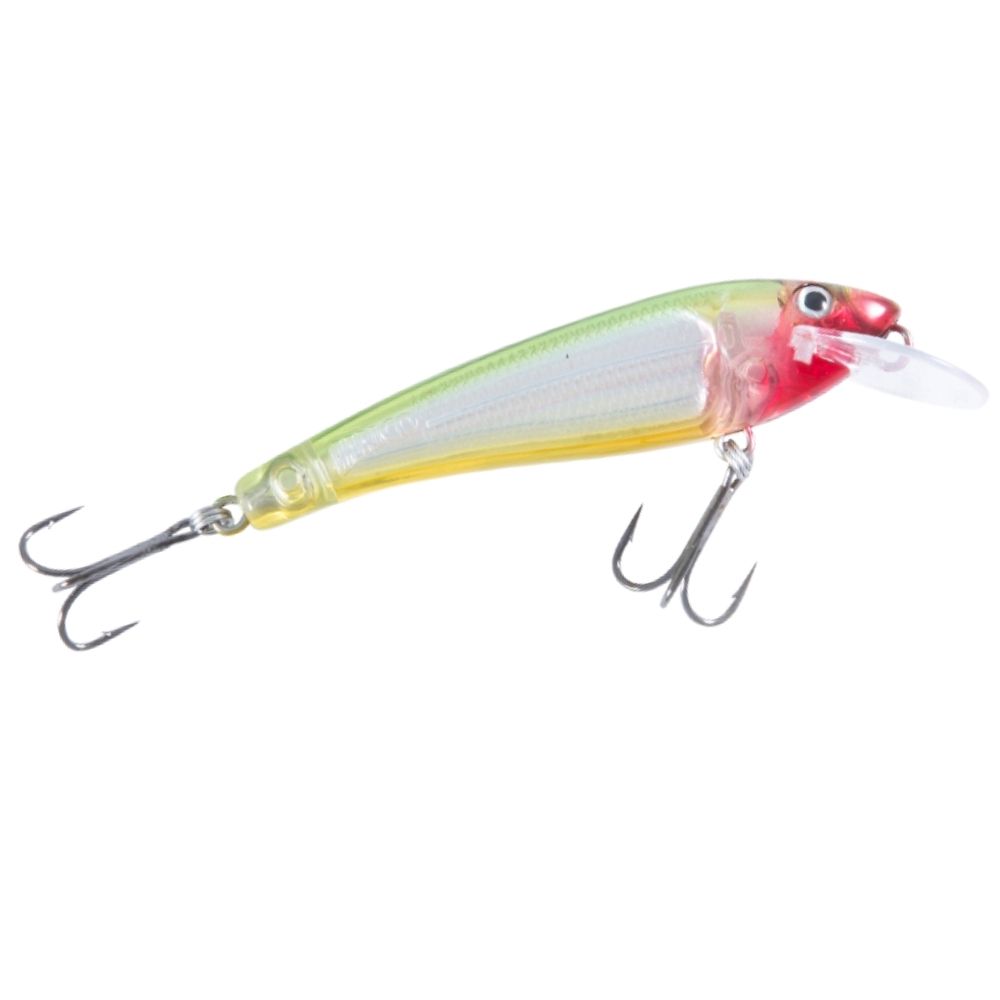 HALCO Clear-Bodied Changeable Bibs Jerk Minnow Lure HAMMA 85 - Image 6