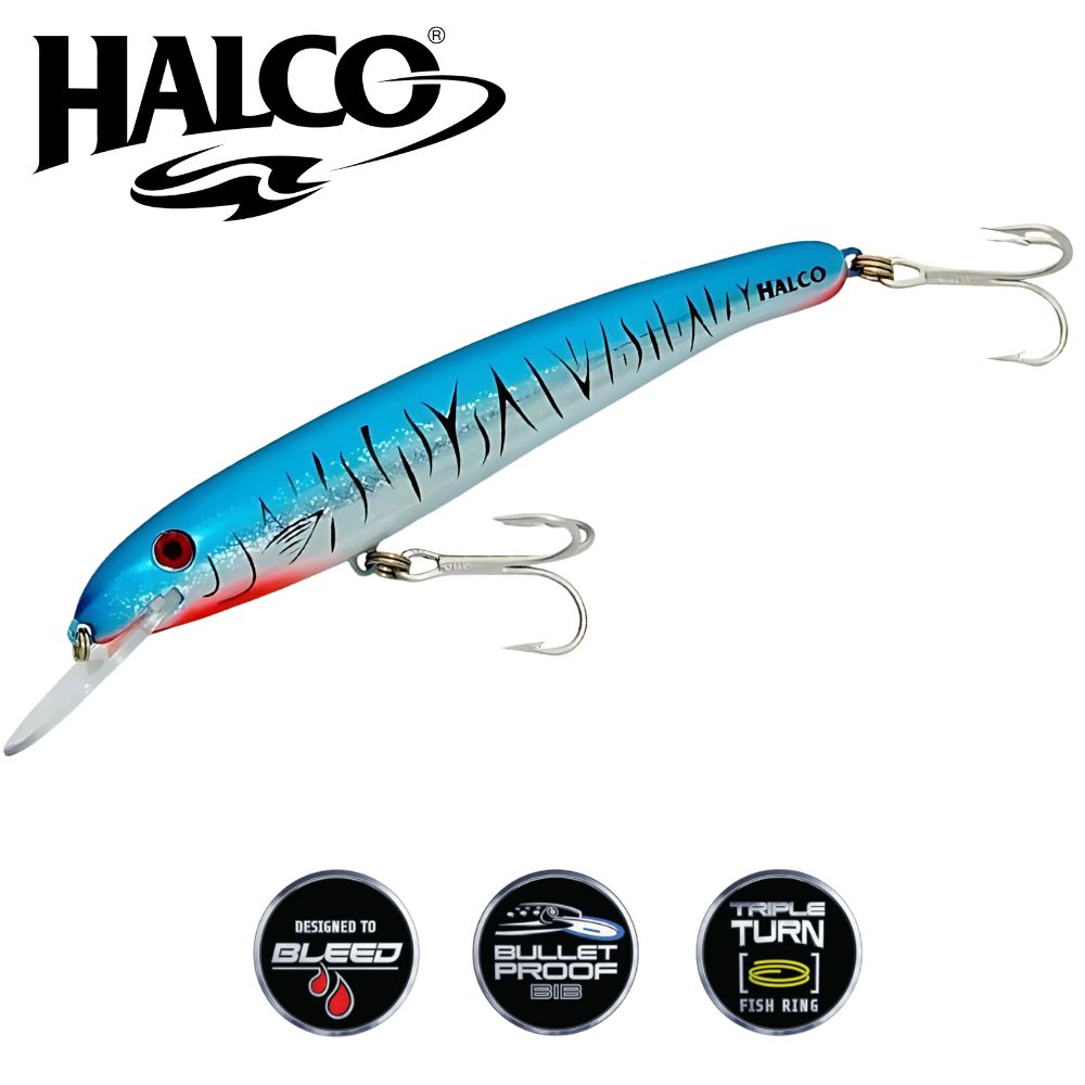 HALCO Saltwater Trolling Lure Laser Pro 190XDD Crazy Deep