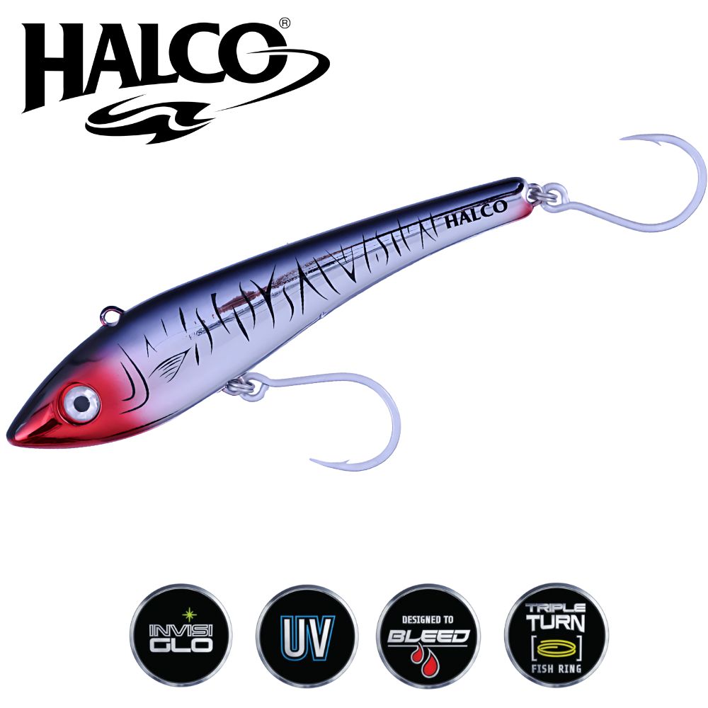HALCO Saltwater Offshore Trolling Bibless Minnow Lure MAX 220