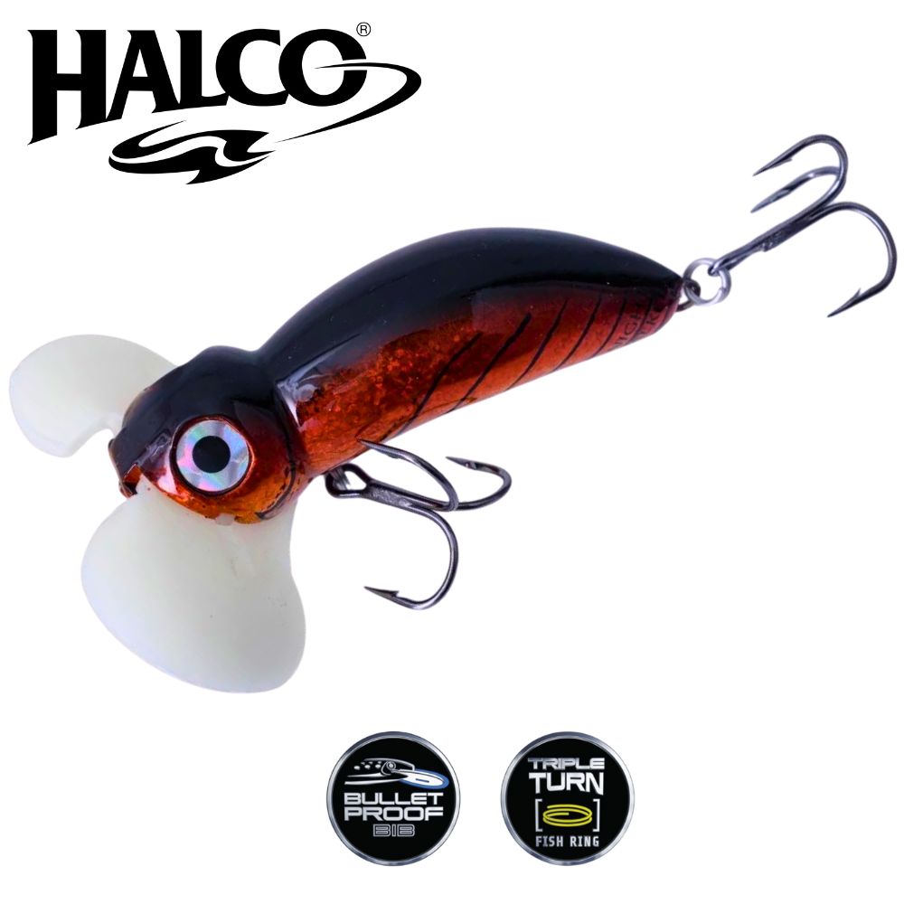 HALCO Topwater Fishing Creature Hard Lure NIGHT WALKER