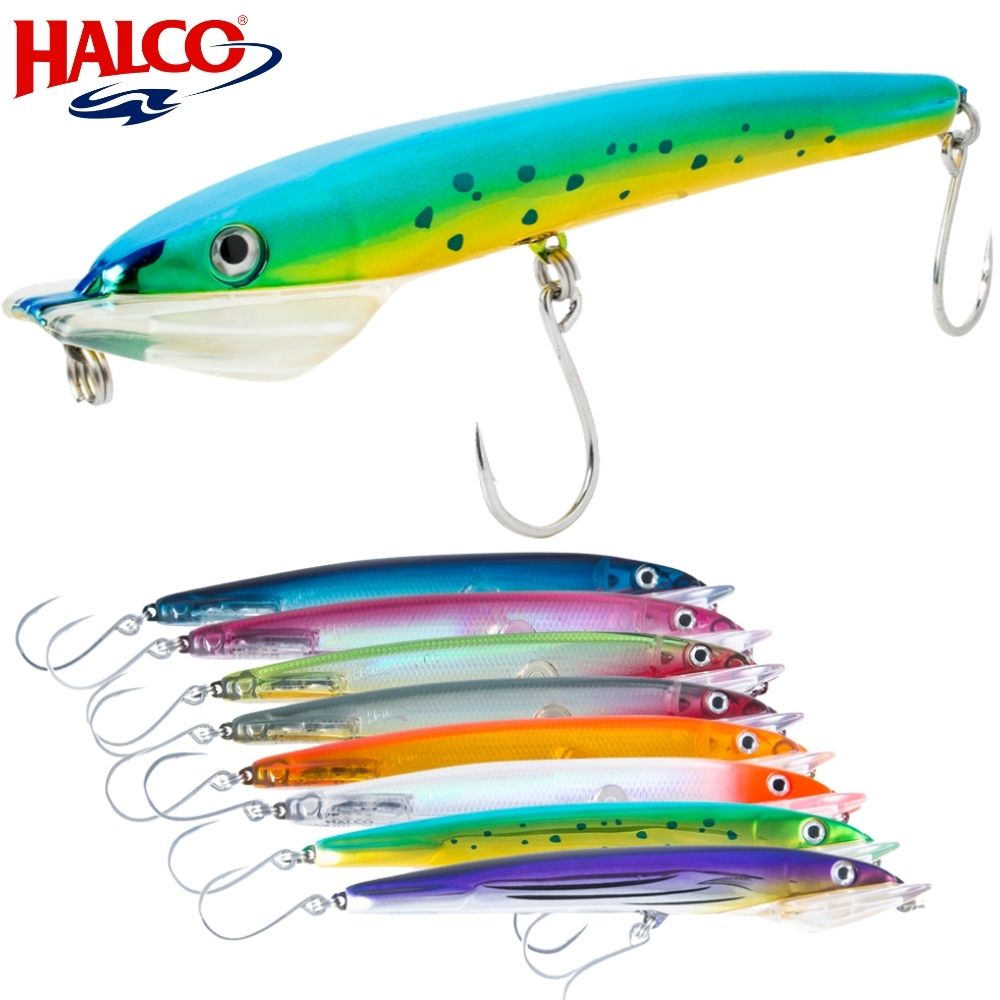 HALCO Saltwater Topwater Floating Skipping Lure SKIM STICK 185mm