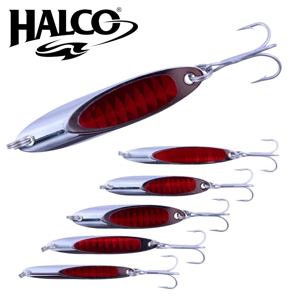 HALCO Saltwater Casting Jig Lure Chrome SLICED SPARKLE