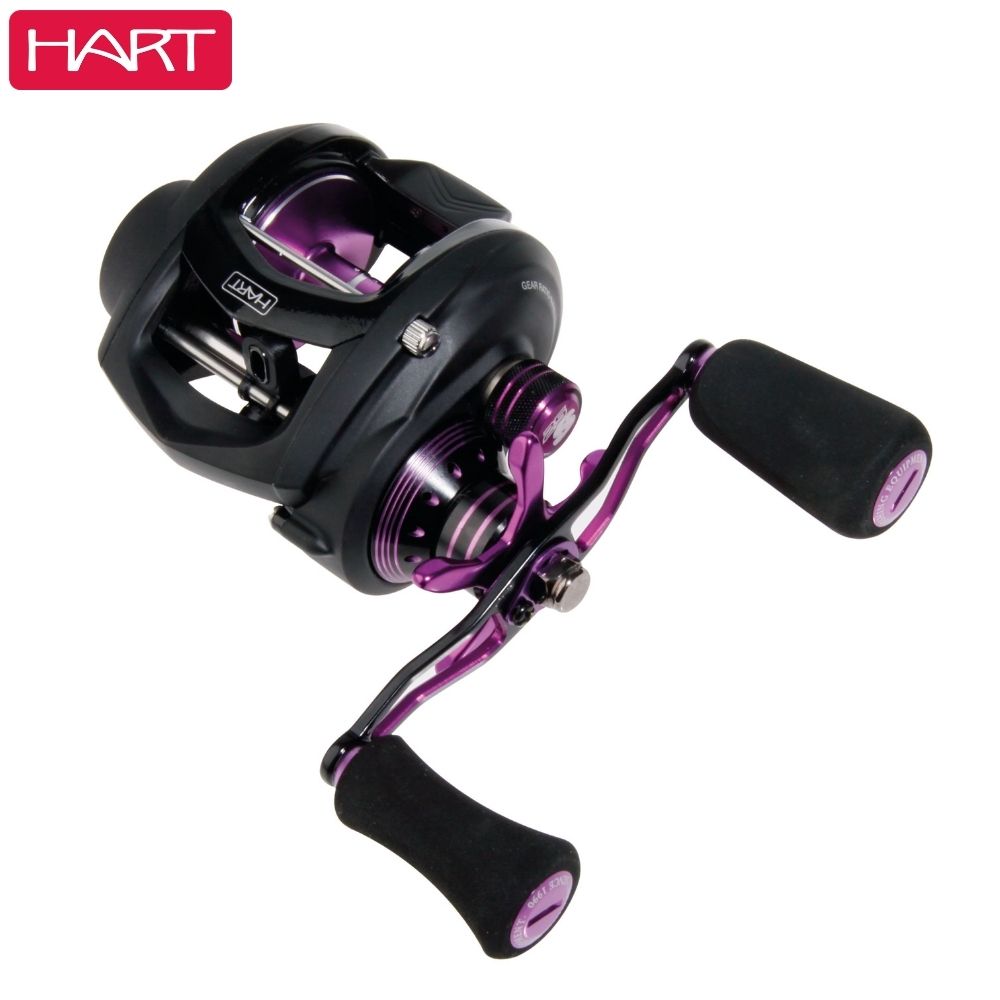 HART Hi Speed Low Profile Baitcasting Reel PHANTOM / Lefthanded