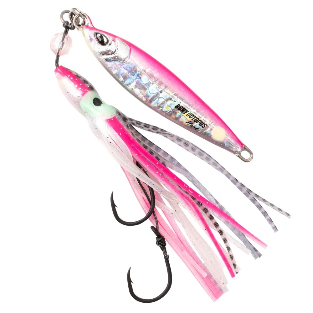 HART Saltwater Rubber Jigging Metal Jig Lure BONY Octopus 40g - Image 3