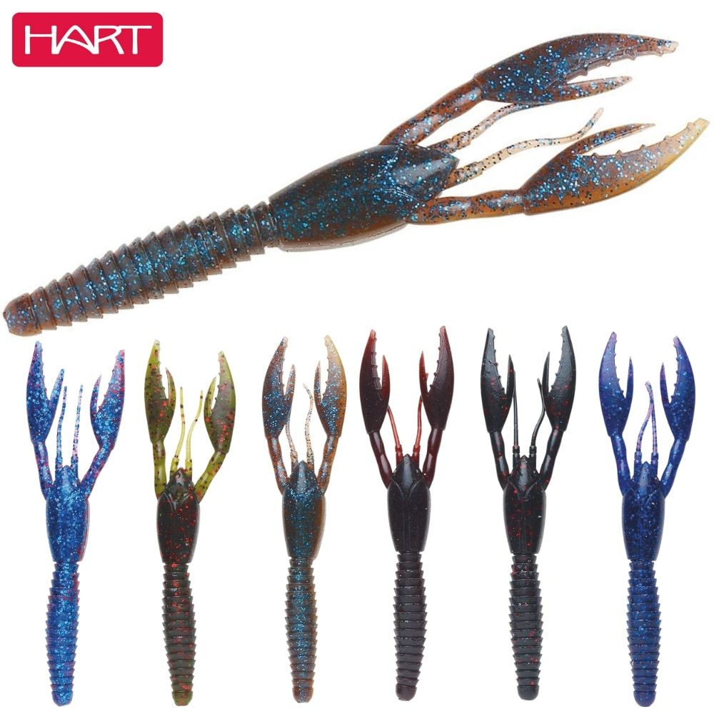 HART Bass Fishing Scented Soft Creature Bait Lure CLARKI 125mm/10pcs