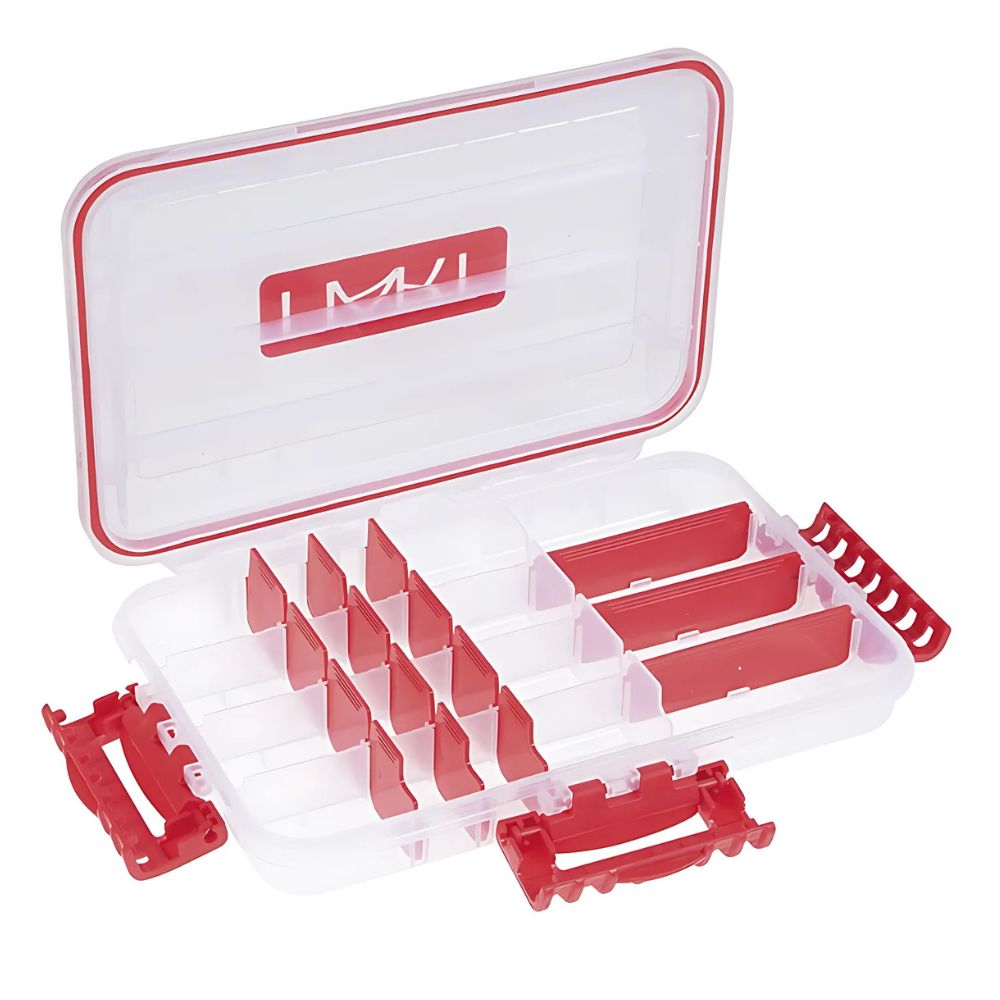 HART Durable Transparent Plastic Waterproof Fishing Tackle Box - Image 6