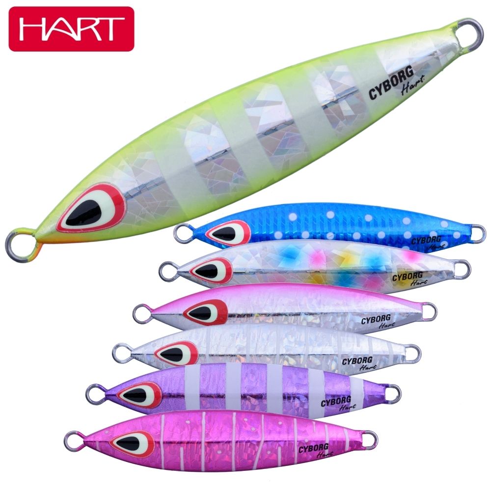HART Saltwater Tear Shape Slow Pitch Jigging Lure CYBORG 130g