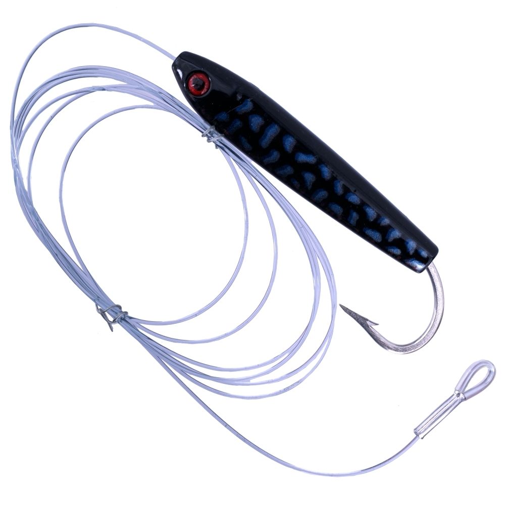 HART Offshore Trolling Rigged Wooden Lure KEOPS PLUG - Image 2