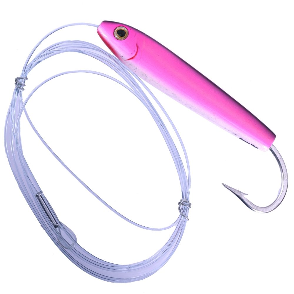 HART Offshore Trolling Rigged Wooden Lure KEOPS PLUG - Image 3