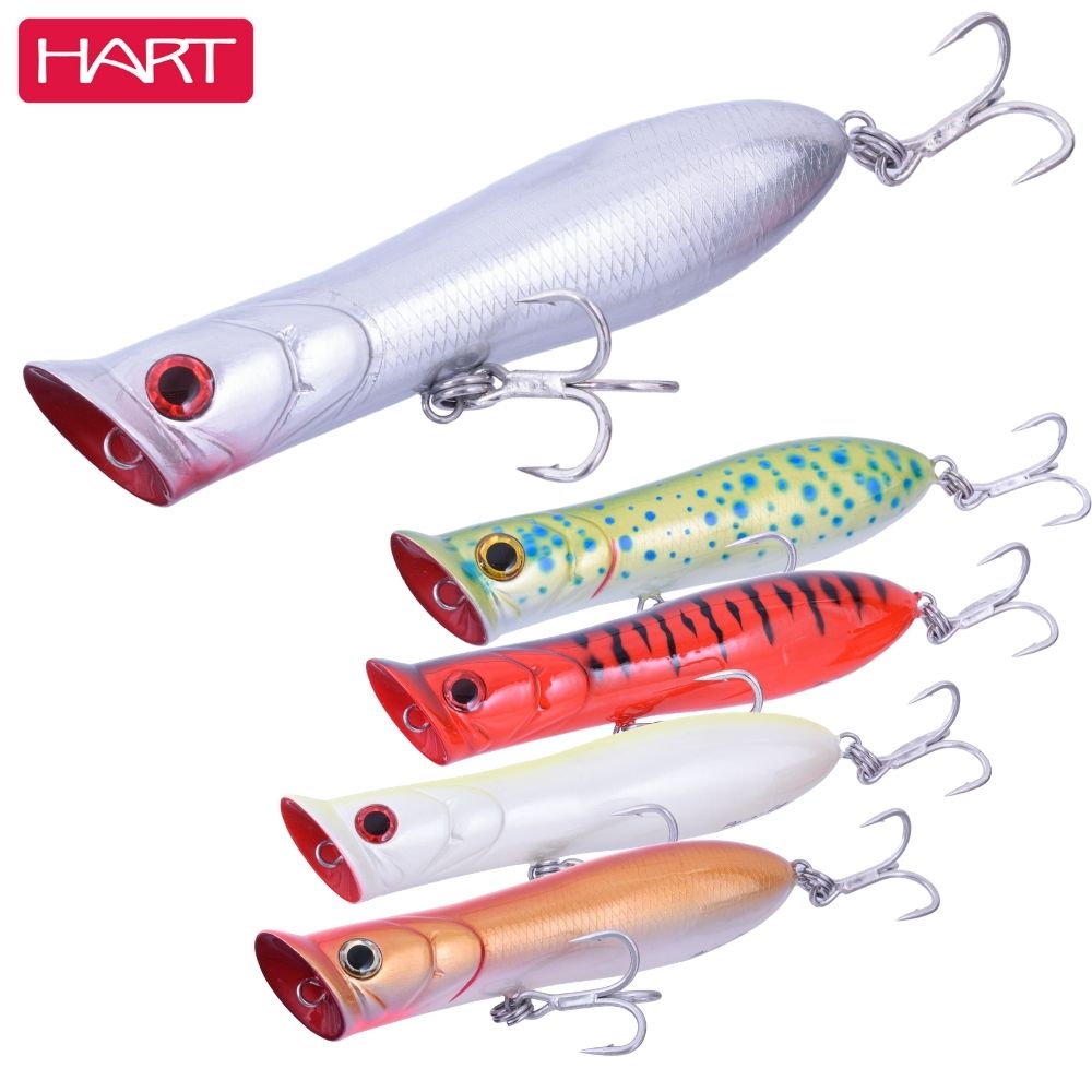 HART Wooden Topwater Lure Popper POP-A-LOG 150mm/90g