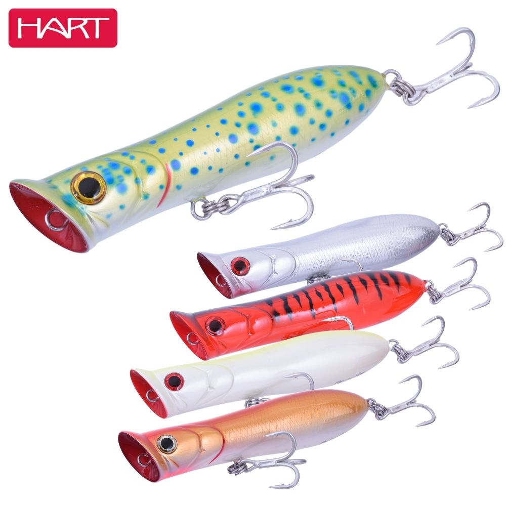 HART Wooden Topwater Lure Popper POP-A-LOG 170mm/120g