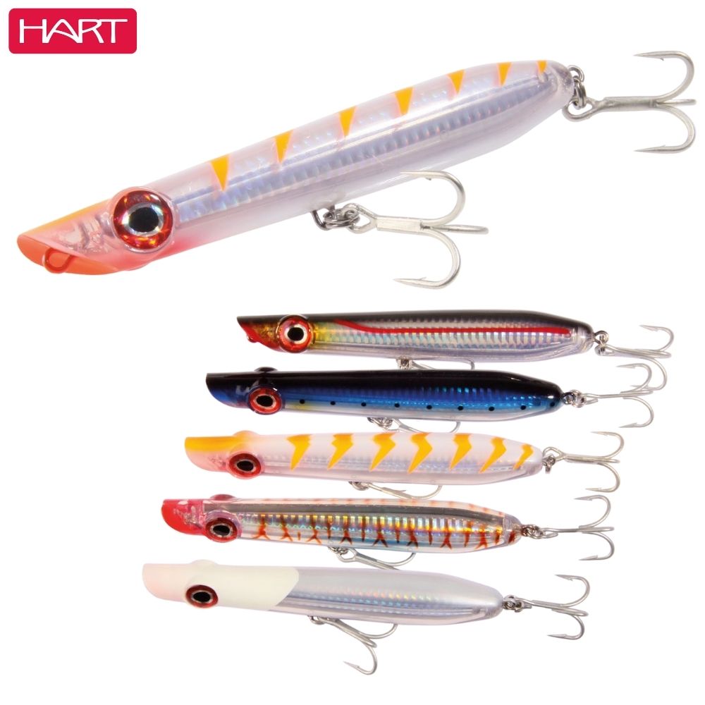 HART Saltwater Topwater WTD Floating Pencil Popper Lure UMA 150mm/44g