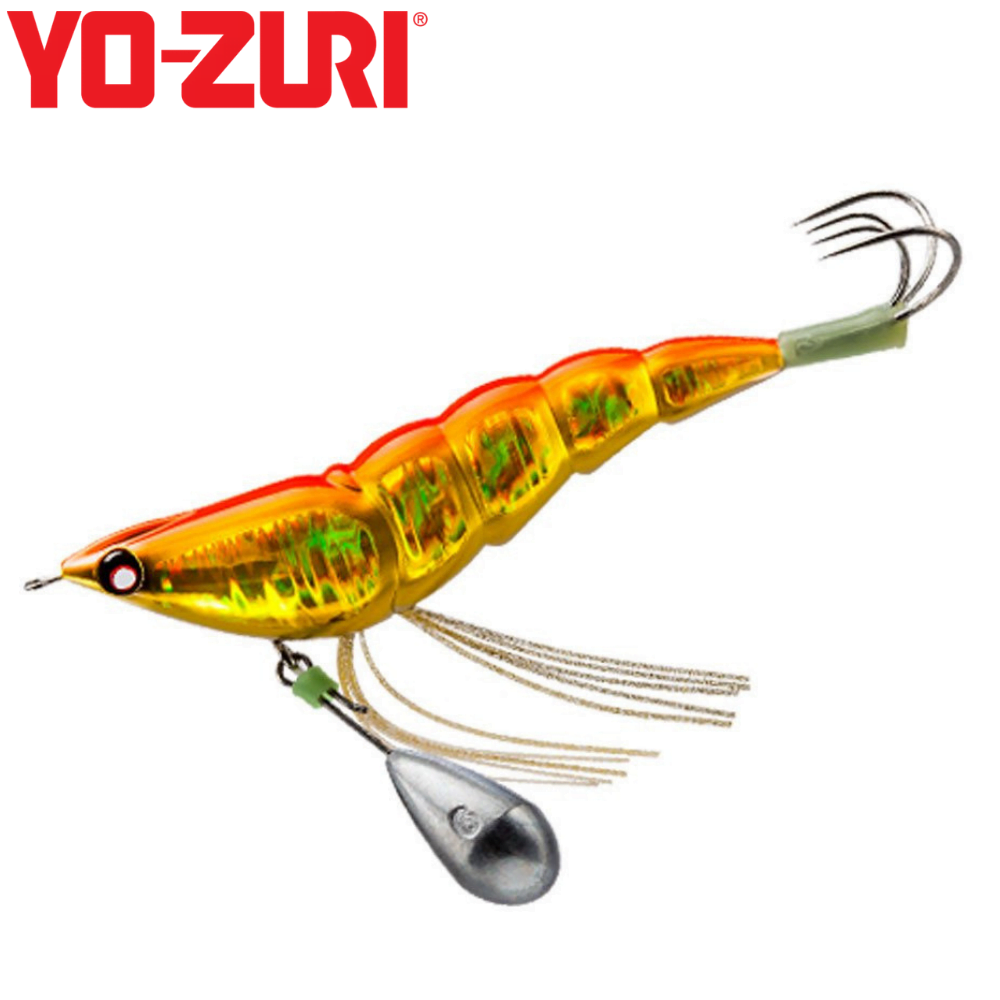 YO-ZURI OCTOPUS & CUTTLEFISH FISHING LIFELIKE SHRIMP JIG LURE TAKOYAN 2.5 HGOG