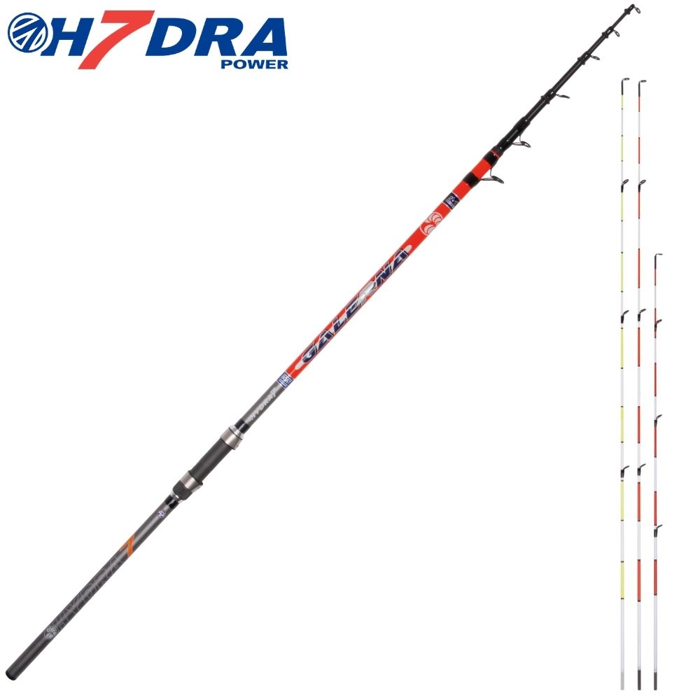 HYDRA7 Saltwater Boat Bottom Fishing Telescopic Rod GALERNA 4m/50-150g