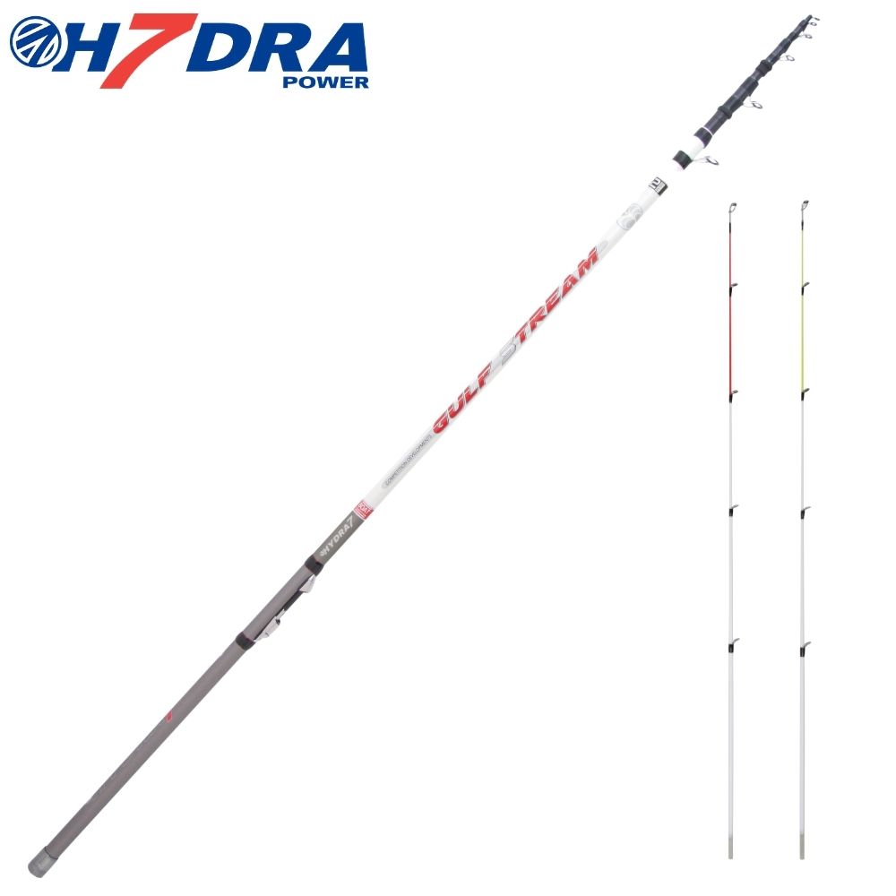 HYDRA7 Saltwater Boat Bottom Fishing Telescopic Rod GULF STREAM 5m/80-200g