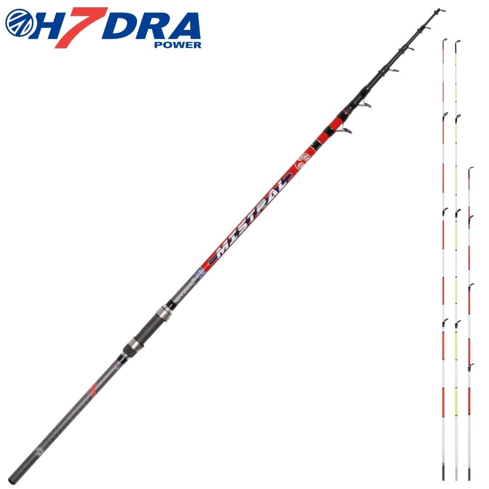 HYDRA7 Saltwater Boat Bottom Fishing Telescopic Rod MISTRAL 5m/200g