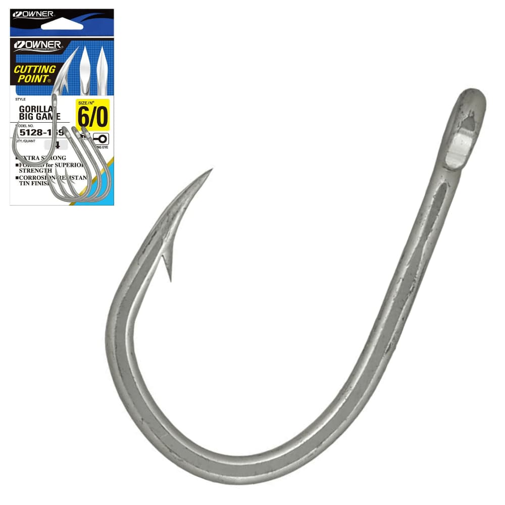 OWNER Saltwater Big Game Live Bait Hook GORILLA