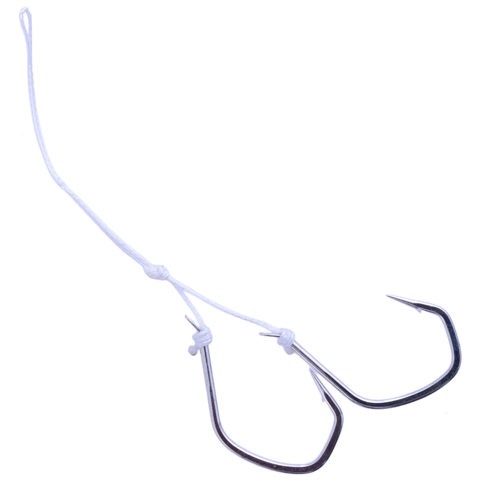 X-PARAGON Saltwater Rubber Jigging Pre-Tied Assist Rig Light VMC 7117TI - Image 2