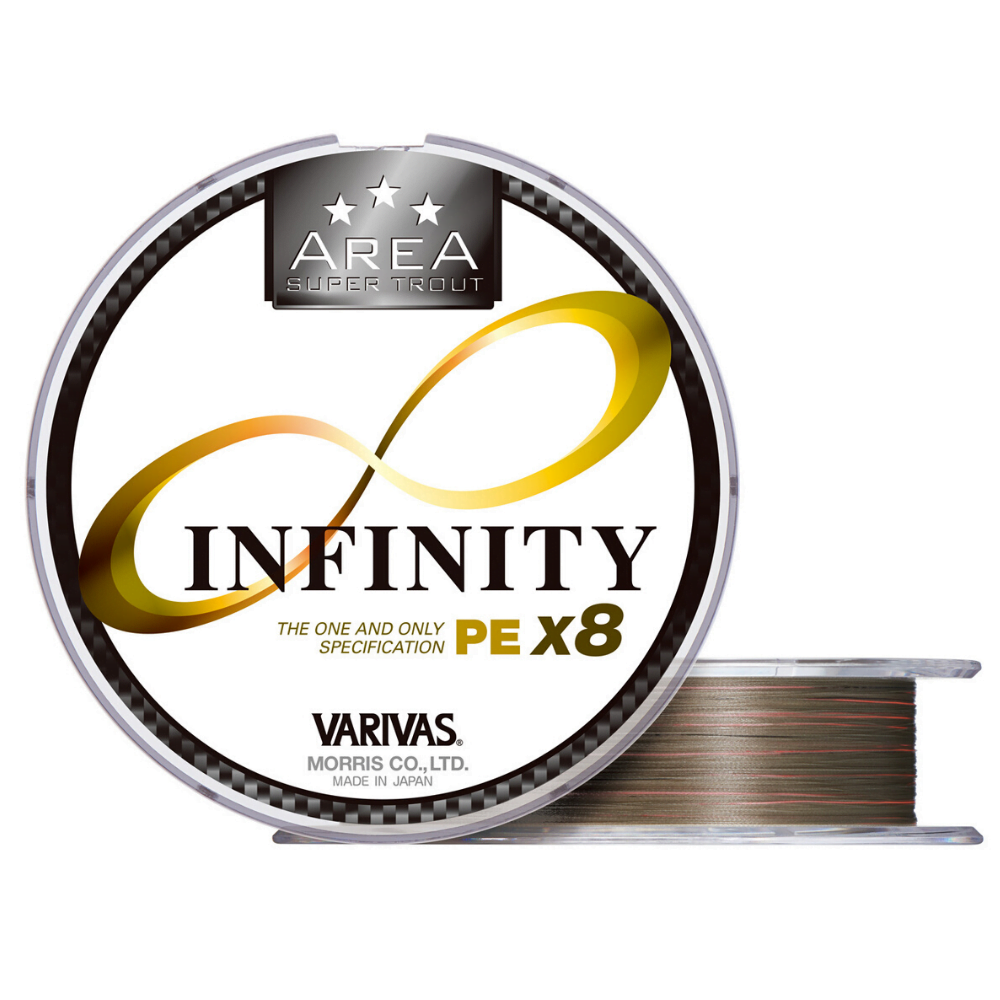 VARIVAS Braid Line Super Trout Area INFINITY PE X8 75m