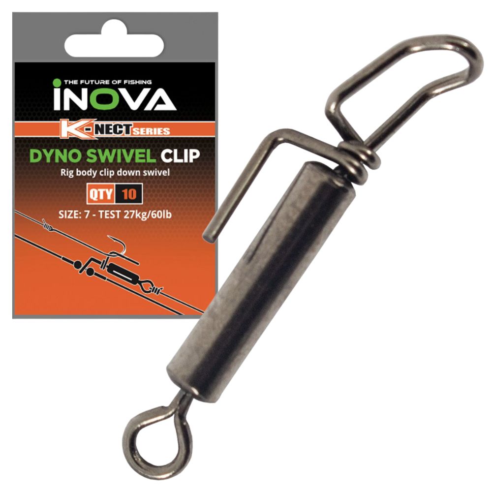 INOVA Fishing Accessories K-NECT Serie DYNO Swivel Clip