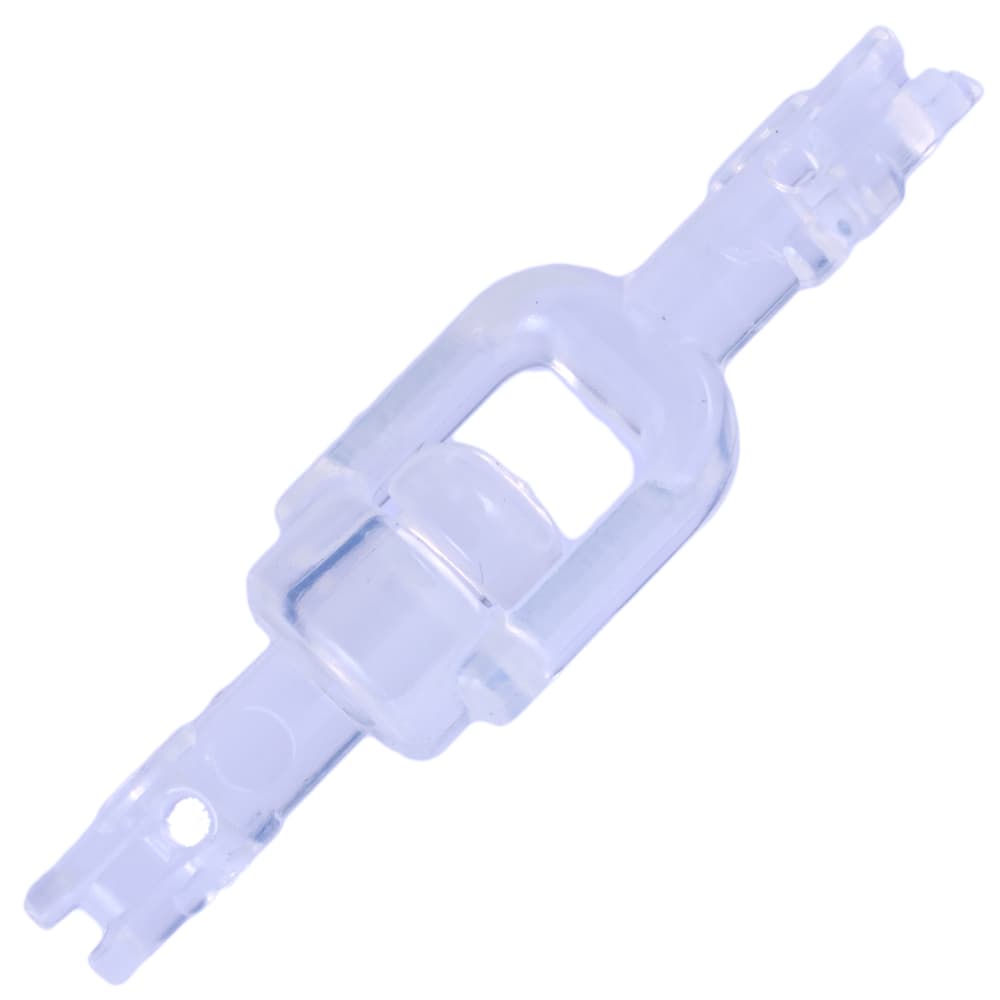 AQUATECO Fishing Fluoro-Clear Plastic Swivel INWISASWIVEL - Image 2