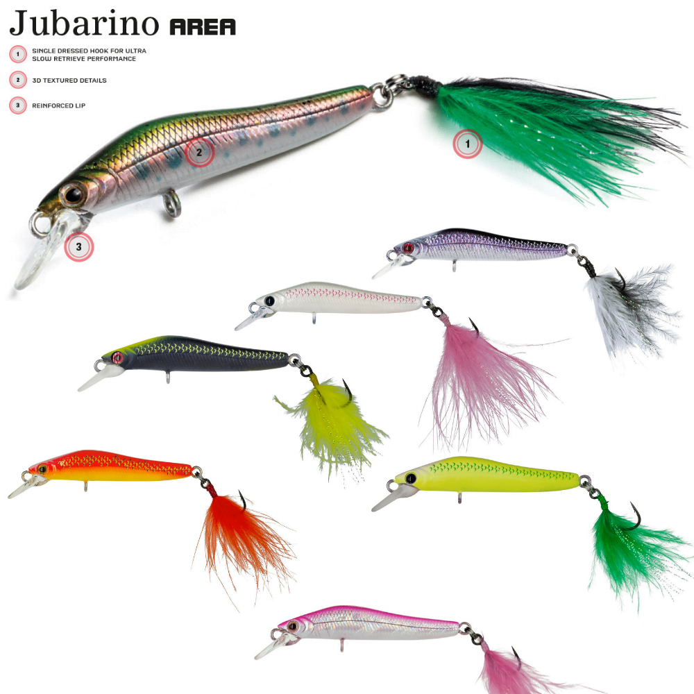 MOLIX Finesse Jerkbait Minnow Lure JUBARINO Area
