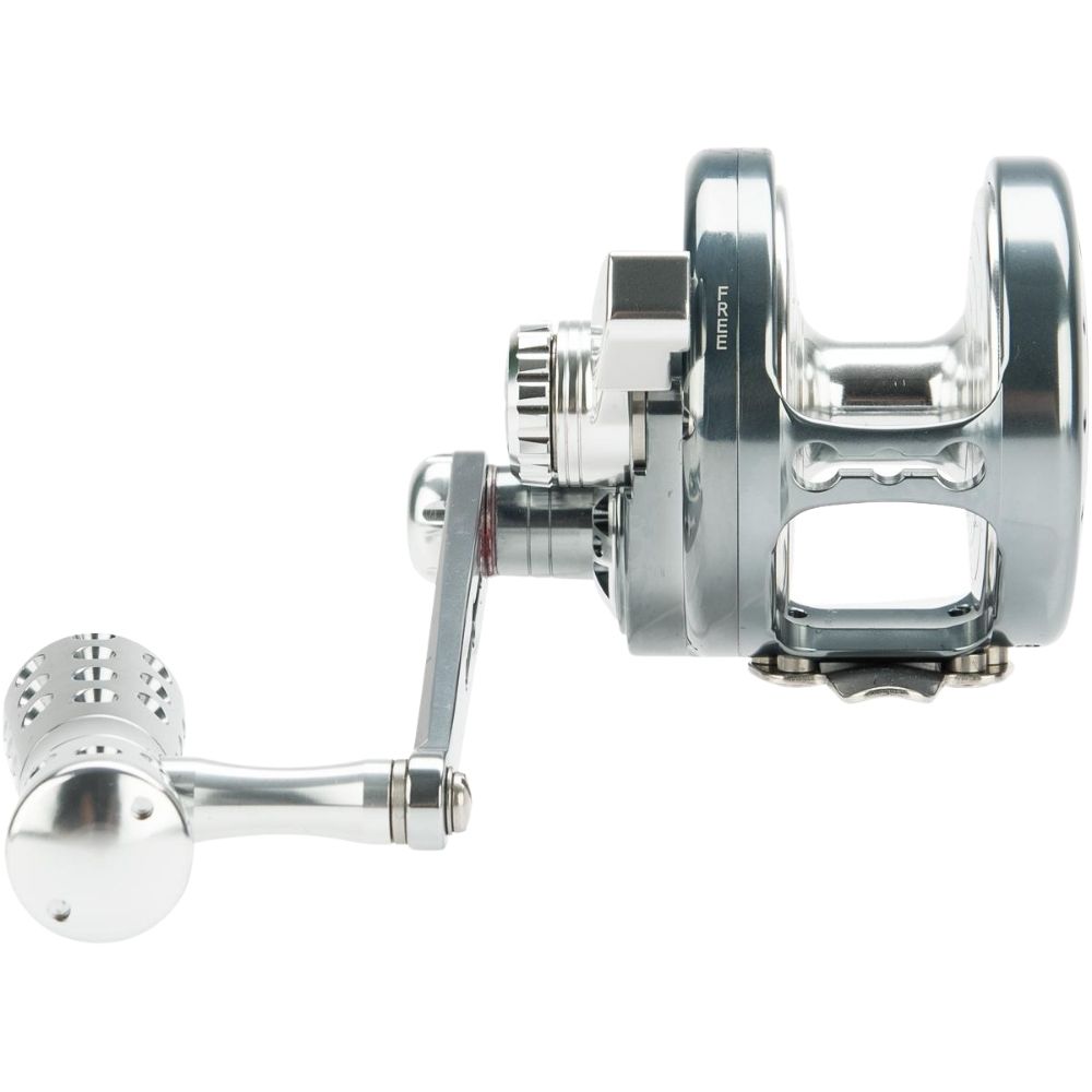 JIGGING MASTER Hi Speed Lefthanded Monster Game Reel Power Spell PE4 Gray/Silver - Image 6