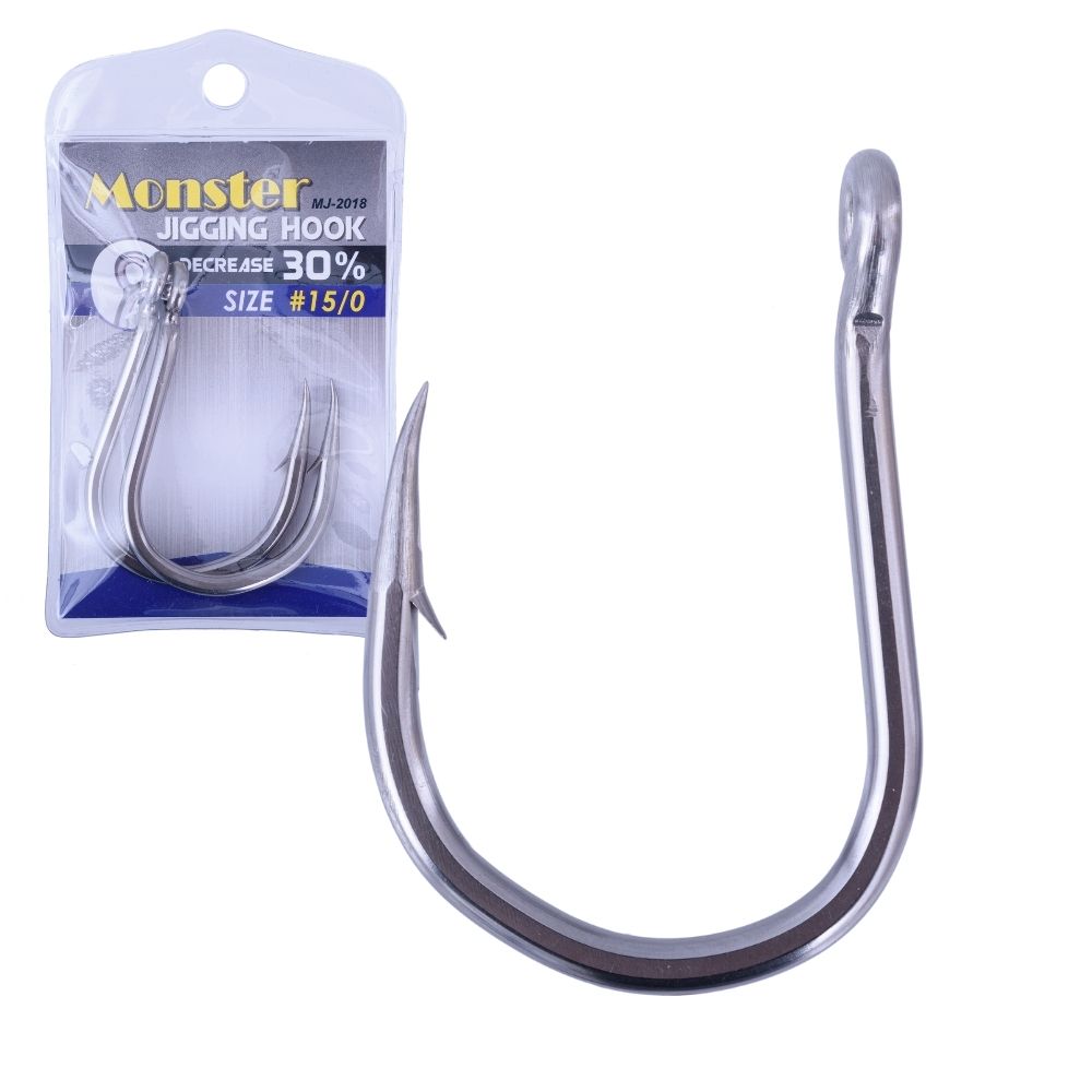 JIGGING MASTER Extreme Saltwater SS Steel Monster Game Hook