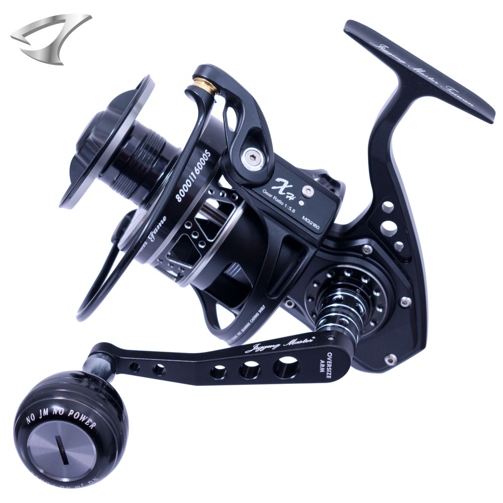 JIGGING MASTER Ultimate Spinning Reel Monster Game 8000XH/16000S BK/GR
