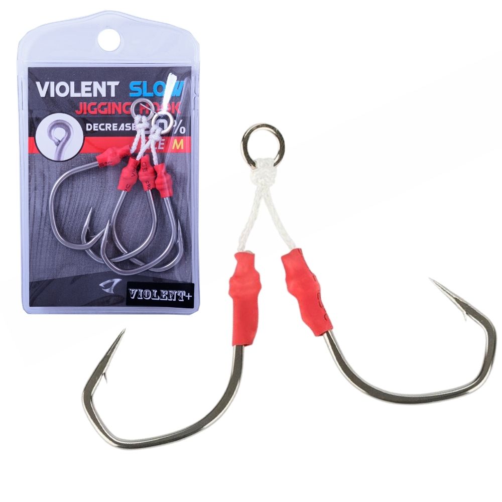 JIGGING MASTER Twin Assist Violent Slow Jigging Hook