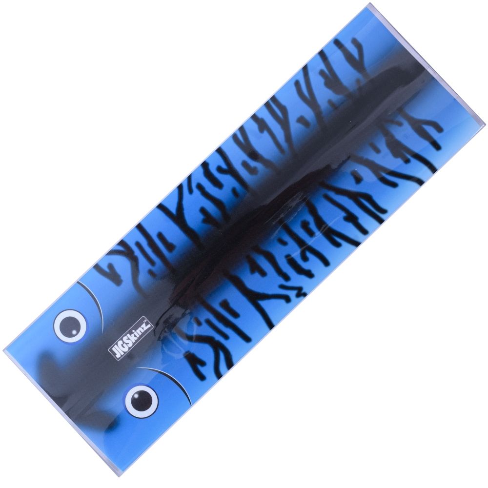 JIGSKINZ Fishing Lure Shrinkable Cover Wrap BLUE MACKEREL 3pcs - Image 2