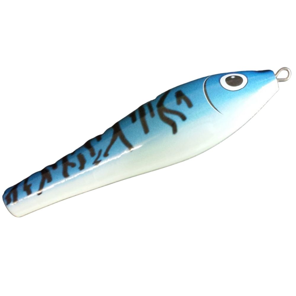 JIGSKINZ Fishing Lure Shrinkable Cover Wrap BLUE MACKEREL 3pcs - Image 3
