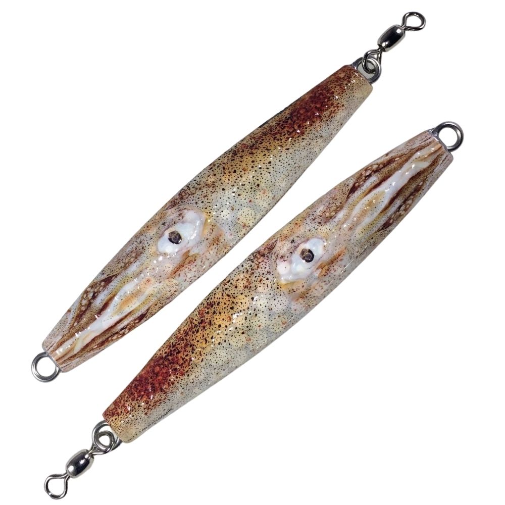 JIGSKINZ Fishing Lure Shrinkable Cover Wrap Live Bait SQUID 3pcs - Image 4