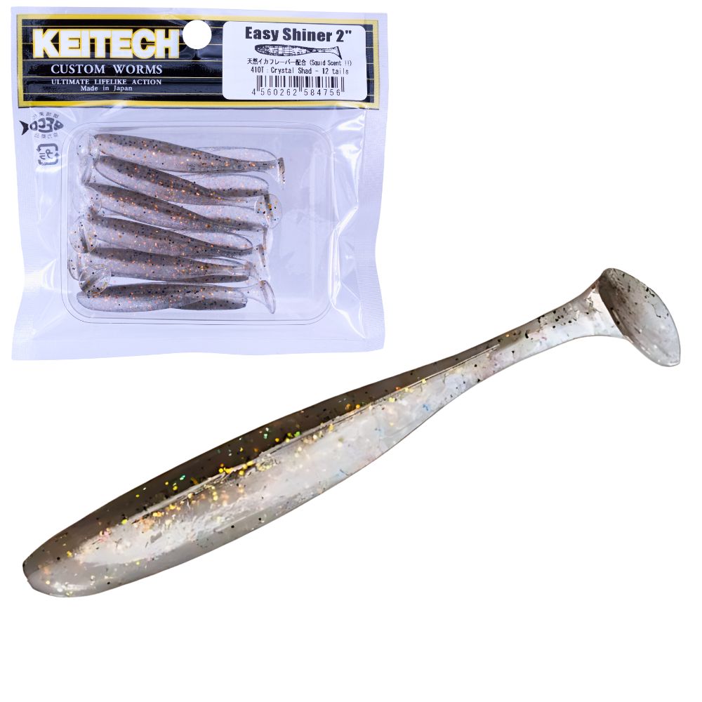 KEITECH Scented Soft Plastic Swimbait Lure EASY SHINER 2” - Image 12