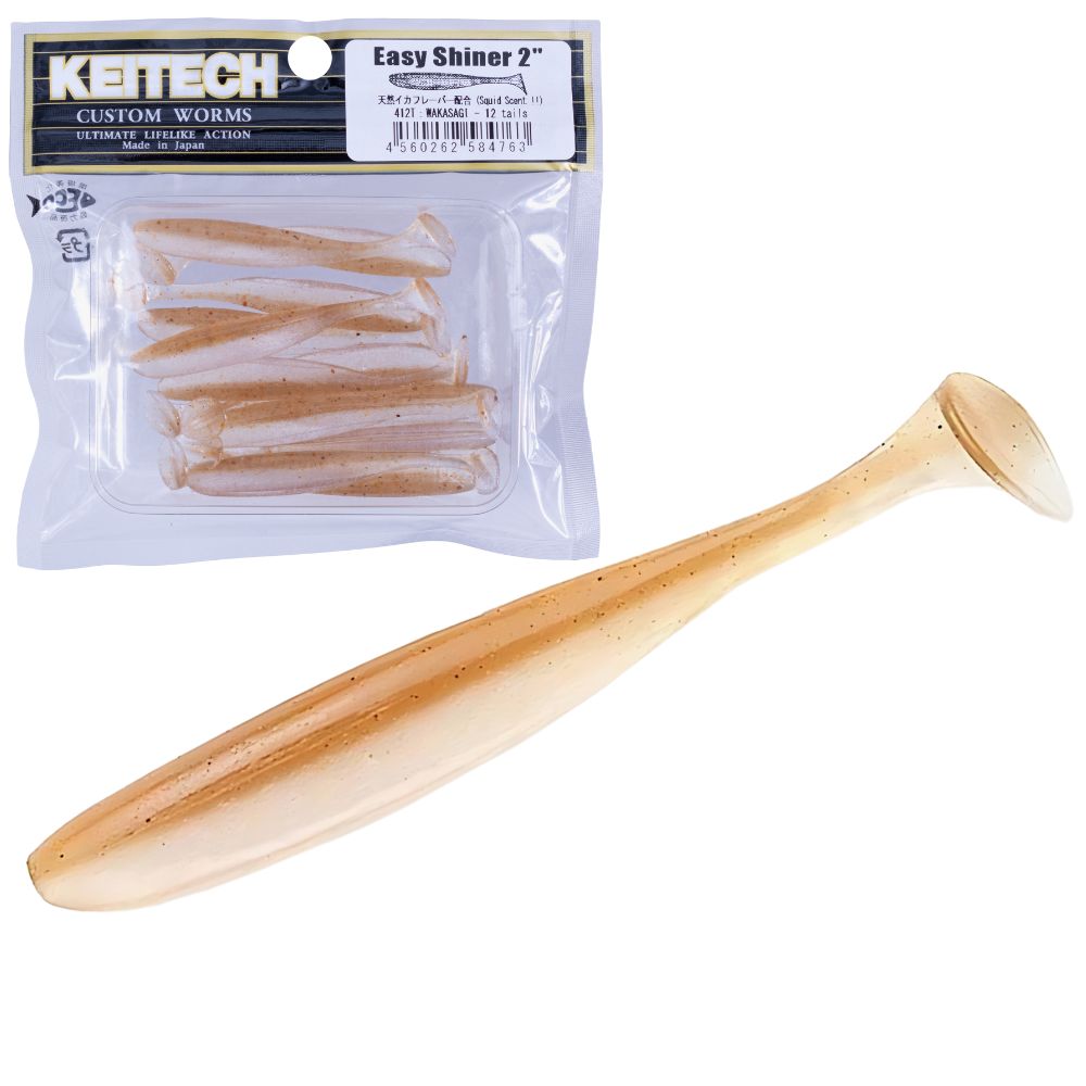 KEITECH Scented Soft Plastic Swimbait Lure EASY SHINER 2” - Image 11
