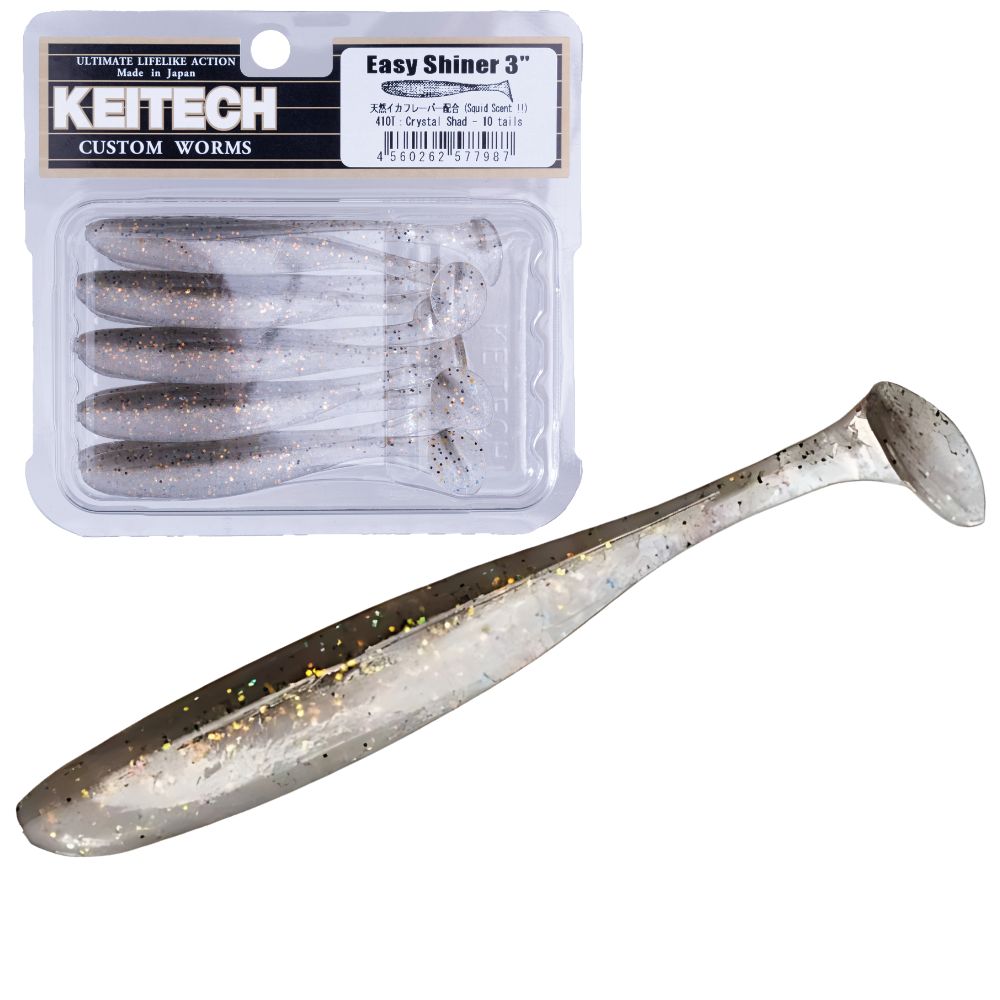 KEITECH Scented Soft Plastic Swimbait Lure EASY SHINER 3” - Image 7