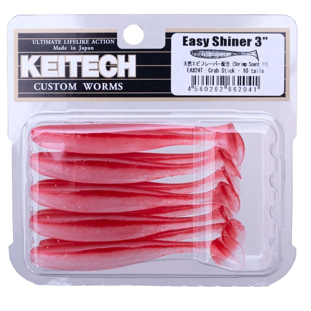 KEITECH Scented Soft Plastic Swimbait Lure EASY SHINER 3” - Image 20